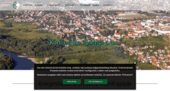 Desktop Screenshot of komunalac-petrinja.hr